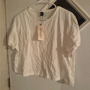 SHEIN Curve Classic White Top